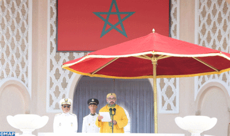 جلالة الملك يترأس بتطوان حفل أداء القسم للضباط المتخرجين من المدارس العليا العسكرية وشبه العسكرية