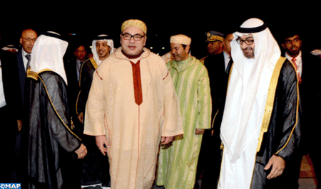 جلالة الملك يحضر بأبوظبي احتفال دولة الإمارات العربية المتحدة باليوم الوطني الرابع والأربعين