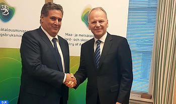 M. Akhannouch s'entretient avec le ministre finlandais de l’Agriculture et des forêts