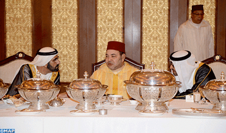 SA Cheikh Mohamed Ben Zayed Al Nahyane offre un diner officiel en l’honneur de SM le Roi Mohammed VI