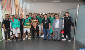 سلا .. حفل استقبال على شرف المنتخب الوطني لكرة القدم داخل القاعة المتوج بلقب النسخة السادسة من بطولة كأس العرب