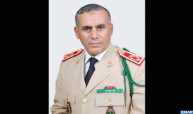ولي عهد أبوظبي يستقبل الجنرال دوكور دارمي بلخير الفاروق المفتش العام للقوات المسلحة الملكية قائد المنطقة الجنوبية