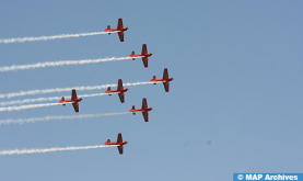 عيد العرش المجيد: القوات الملكية الجوية تنظم استعراضات جوية وموسيقية