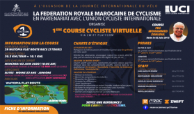 اليوم العالمي للدراجة الهوائية: الجامعة الملكية المغربية لسباق الدراجات تنظم السباق الإفتراضي الأول