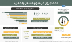 حوالي نصف المهاجرين بالمغرب يتوفرون على عمل (مندوبية)