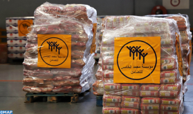 مؤسسة محمد الخامس للتضامن تشرع في إرسال مساعدات غذائية إلى الشعب اللبناني ضمن الدعم الشامل الذي أمر به جلالة الملك
