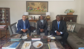 السيد العمراني يتباحث ببريتوريا مع نائب رئيس البرلمان الإفريقي بالنيابة