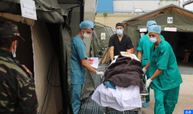 انتهاء مهمة المستشفى الطبي الجراحي الميداني المقام من قبل القوات المسلحة الملكية ببيروت (مصدر عسكري)