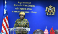 وزيرة الشؤون الخارجية الليبيرية تشيد بالدور الريادي لجلالة الملك في إفريقيا (بيان مشترك)