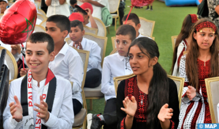 الرباط.. الاحتفاء بأطفال القدس المشاركين في المخيم الصيفي "المسيرة الخضراء"