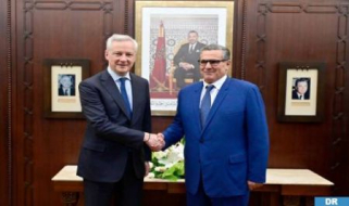 Gov’t Chief Discusses Moroccan-French Economic and Trade Cooperation with Bruno Le Maire