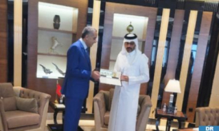 Hammouchi Holds Talks with Head of Qatar State Security