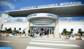 First Flight from Madrid Arrives in Essaouira