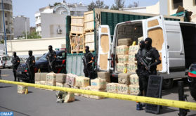 Police Seize 13 Tons of Cannabis Resin near Casablanca