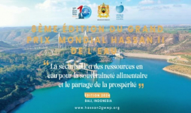 Bali to Host 8th Hassan II Great World Water Prize on May 18, 2024