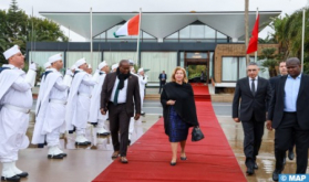 Côte d'Ivoire's First Lady Leaves Morocco After Working Visit
