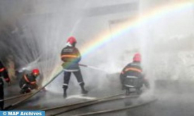 Casablanca: Firefighters Contain Blaze near Bus Station; No Casualties