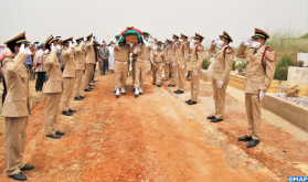 Funeral of Late Moulay Driss Archane, Retired Medical Major Gen.