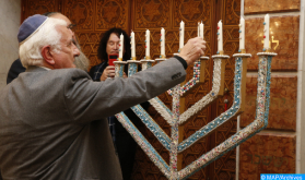 Hanukkah: Moroccan Jews in Île-de-France Reiterate Unwavering Attachment to HM the King