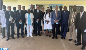 INDH Delegation Visits Hemodialysis Center Equipped by Morocco in Gabon's Franceville