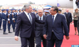 Austria's Federal Chancellor Arrives in Morocco