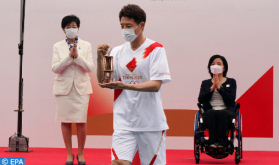 Olympic Torch Relay Reaches Tokyo