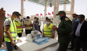 Laâyoune/Covid-19: Free Distribution of Face Masks for Population