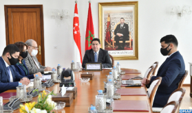 Moroccan FM Holds Talks with Singaporean Peer