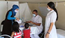 Moroccan Military Field Hospital Set Up in Beirut Offers over 3,200 Medical Services