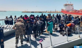 Royal Navy Assists 131 Would-Be Sub-Saharan Migrants Off Laâyoune