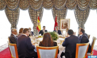 HM the King Offers Lunch in Honor of President of Spanish Government, Accompanying Delegation