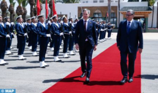 El PM belga deja Marruecos al término de una visita al Reino