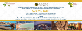 Empieza en Agadir el Foro Africano de Gestores Territoriales e Institutos de Formación de Colectividades Territoriales