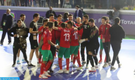 Deporte: recepción en Salé en honor de la selección nacional de fútbol sala
