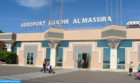 Aeropuerto de Agadir-Al Masira: Más de 600.000 pasajeros en 2021 (ONDA)