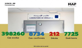 Covid-19: 42 nuevos casos confirmados en Marruecos, 8.734 en total