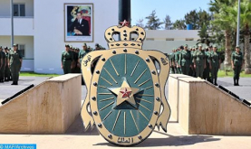 Ceremonia de salida de las nuevas promociones de Oficiales de la Academia Real Militar de Mequínez