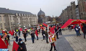 Los marroquíes de Valonia y de Luxemburgo se movilizan para defender la causa nacional