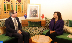 La presidenta de la Comisión de Asuntos Exteriores en la Cámara de Consejeros se entrevista con el embajador de Australia en Marruecos