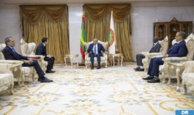 El presidente mauritano recibe a Younes Skouri, portador de un mensaje Real escrito