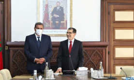 Traspaso de poderes entre Saad Dine El Otmani y el nuevo jefe de gobierno Aziz Akhannouch