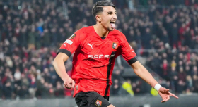 Liga 1: El Rennes empata gracias a un gol del marroquí Ibrahim Salah