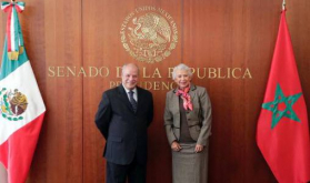 La presidenta del Senado mexicano se congratula de la calidad de las relaciones entre Marruecos y México