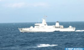 Una unidad de la Marina Real rescata a 47 migrantes subsaharianos migrantes (fuente militar)