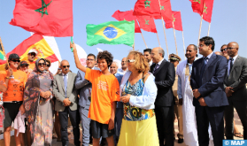 Competiciones de kitesurf en Dajla: Los participantes, embajadores de la perla del sur en el mundo (Presidenta de la asociación Lagon Dajla)
