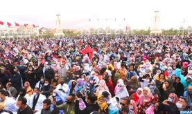 Gran manifestación en Laayun en apoyo a la decisión de los EE.UU. sobre la marroquidad del Sáhara