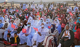 Gran multitud en Tarfaya para celebrar el reconocimiento estadounidense del Sáhara marroquí