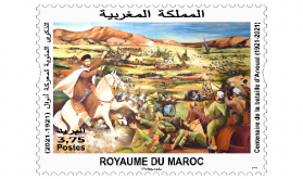 Barid Al-Maghrib emite un sello de correos en conmemoración del centenario de la batalla de Anoual (1921-2021)