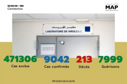 Covid-19: 45 nuevos casos confirmados en Marruecos, 9.042 en total