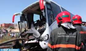 Accidentes de tráfico: 22 muertos y 2.411 heridos en perímetro urbano la semana pasada (DGSN)